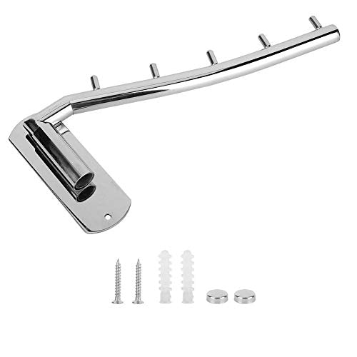 Oumefar Portaoggetti da Bagno Gancio da Bagno Supporto da Parete in Acciaio Inossidabile Porta Asciugamani da Bagno Compatto Portasciugamani