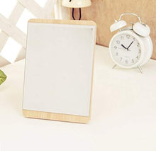 WM Specchio Il Trucco HD Specchio Il Trucco del Desktop Specchio Portatile Pieghevole in Legno Massello mirror-10.20