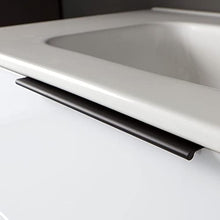 Kiamami Valentina MOBILE LACCATO BIANCO PER BAGNO 75CM E SPECCHIO SENZA CORNICE | PARIGI