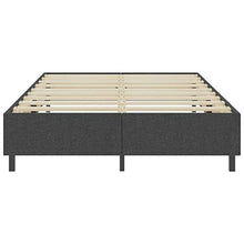 SKM Letto a Molle Grigio Scuro in Tessuto 160x200 cm (79.28kg)