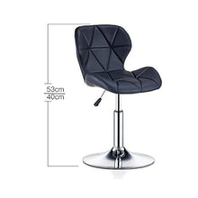 LF- Bar Stool Bar Stool Moda Creativa Bar Chair Casa Schienale Alto Seggiovia Bar Stool Rotante ad Alta Sgabello Sgabello Colazione Ristorante Ascensore Sgabello semplicità (Color : Red)