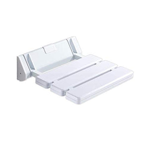 MGMDIAN Sedile Ribaltabile per Il Bagno - Sgabello da Doccia Sgabello Pieghevole a Parete - Sgabello da Parete Sedia da Bagno Sedia a Muro Sgabello da Bagno Accessori da Bagno (Color : White)
