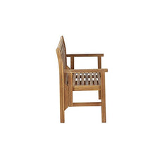 Siena Garden Panchina Pieghevole, lovera, Marrone, 59.5 x 120 x 90 cm, 508761