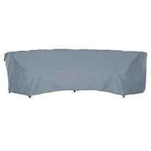Fodere per mobili da giardino impermeabili 483x99x92cm, fodere per mobili da esterno, fodere per mobili da giardino nere, antipioggia per pioggia e neve, antivento, resistenti allo strappo, set d