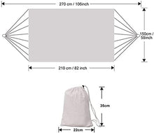 Ornamenti Hammock Outdoor Camping Travel Hunting Hanging Hammock Bed Garden Swing Sedia sospesa Balcore