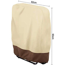 Youmine 2 PZ per Esterni Pieghevole Copertura 190 T Impermeabile Veranda Pieghevole per Sedie Copertura Giardino Lettino Lettino Copertura Lettino 93X82 CM