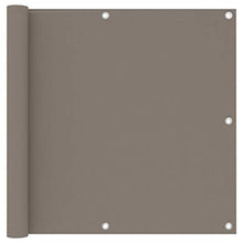 vidaXL Paravento da Balcone Talpa 90x600 cm Tessuto Oxford