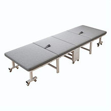 Lettini Da Campeggio Pieghevoli Per Adulti, Lettino Da Campeggio Robusto E Resistente Extra Largo, Tubi Più Spessi In Spugna Lettino Da Viaggio Ufficio Da Viaggio All'Aperto, 190 * 80 * 30cm