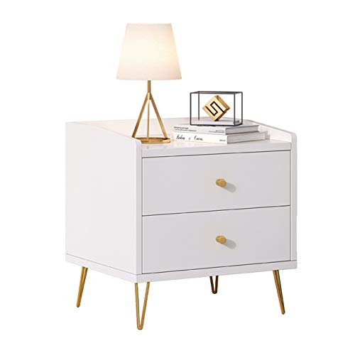 MHUI Comodino Piccolo, Comodino retrò per Camera da Letto Comodini in Legno con cassetti, Semplice Comodino per Soggiorno