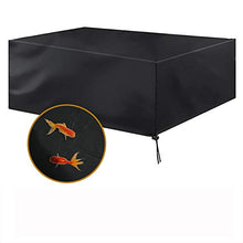 Copertura Tavolo Giardino Esterno Copertura per Mobili da Giardino - Telo Copri Protettivo Quadrato per Tavolo e Sedie da Esterni, Oxford Impermeabile Copertura Anti-UV (126 x 126 x 74 cm)