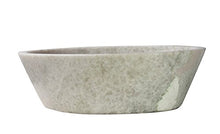 Yuchengstone - Lavabo grande in marmo pregiato, forma ovale, colore: verde chiaro, dimensioni: L50cm, B35cm, H15,8cm, peso: ca. 19 kg