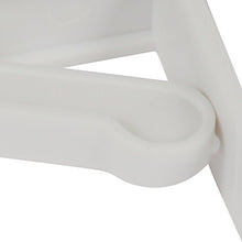 Clip fermatovaglia in acciaio inox, confezione da 4 pezzi, 4 fermatovaglia a molla a clip per tovaglia in plastica, colore: bianco