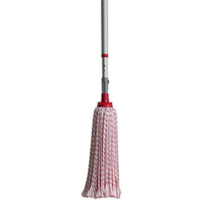 SSAYY Spray Mop Mocio Rotondo in Microfibra con Palo Intrecciato 250 G Mop per La Pulizia del Pavimento Domestico