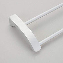 JKCKHA Northern Europe. cremagliera Mensole for Bagno Scaffale Banco di Bar Appendiabiti Bagno Doppia Barra/Bagno Ciondolo Appeso a Parete/Panno Spesso cremagliera Bar