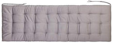Brandsseller - Cuscino per panchina, ideale per ambienti interni ed esterni, con 27 cuciture trapuntate, da 120 x 40 x 4 cm