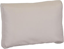 Beo LRP 80x40PY200 - Cuscino Lounge per schienale, con chiusura lampo e tessuto impermeabile, 80 x 40 cm, beige