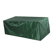 Gaoominy Copertura per Mobili in Tessuto Verde Copertura Antipolvere a Prova di Neve Copertura per Tutti Gli Usi Giardino Patio Sedia da Tavolo in Rattan Custodia Protettiva per Divano