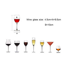 PZW Semplice e Creativo Porta Bicchiere da Vino Porta Bicchiere Calice Portabottiglie Decorazione Domestica Sospensione in Stile Europeo Capovolta