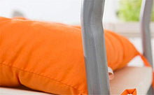 Pillowcase Cuscino per Sedia da Pranzo, Cuscini per Interni ed Esterni, Cuscino per Sedia Imbottito con Cravatta, Cuscino per Sedia da Giardino, Cuscino per Sedia da Pranzo 40x40 cm (Rosso) 2 X
