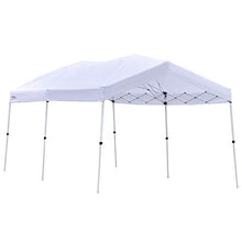 Outsunny Gazebo Pieghevole 6x3m, Richiudibile e Pop up da Giardino in Acciaio e Tessuto Bianco, per Eventi o Campeggio con Borsa da Viaggio