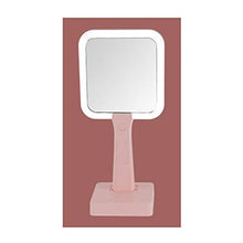 Specchio a LED con Luce di riempimento Specchio per Il Trucco Specchio per Il Trucco da Tavolo con Luce a Tre Toni Specchio di Bellezza con ingrandimento Specchio Portatile Portatile
