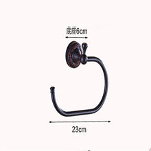 PYROJEWEL cremagliera Mensole for Bagno Scaffale Rack Appendiabiti Un Nero personalità Bronzo cremagliera/Anello di Rame/Appeso for Il Bagno mensola da Bagno