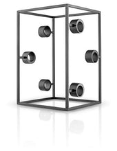 EVA SOLO Wine Cube Nordic Kitchen , Porta Bottiglie Di Vino, In Acciaio E Grigio, , Unisex