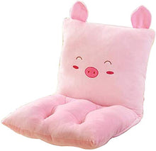 zyl 40 x 80 cm Cuscino per Schienale in Morbido Peluche Stile Maialino Cuscino per Seduta Monopezzo