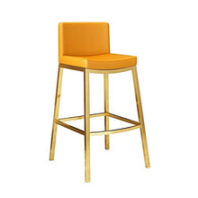 Wangbadan Poggiapiedi e Casa seggiolone sgabelli Sedie uffic Sedia Creativo Bar di Famiglia Sgabello seggiolone Semplice Sedia di lingotto d'oro di Nuovo Moderno Sedia Sgabello da Bar