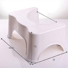 Dasing Sgabello Accovacciato Pieghevole per La Casa Sgabello per Toilette Accovacciato per Bagno Sgabello Compatto per Vasino Sedile con Gradino Portatile per WC per Bagno Domestico