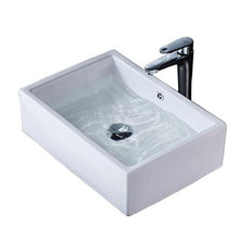 Yxx max -Lavabo Art Lavatoio bagni in Ceramica Contro Parte Superiore lavandino (Senza Rubinetto) Montato -51.5x36x15cm Lavandino del lavabo