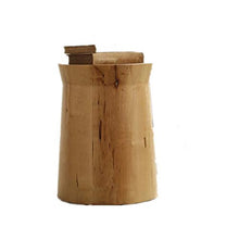 ZXPzZ Sedia Creativa in Legno Massello Comodino Semplice in Legno Pier Piccolo Tavolino in Legno Rotondo Sgabello in Legno (Dimensioni: 33x45cm) (Size : 31x33x45cm)