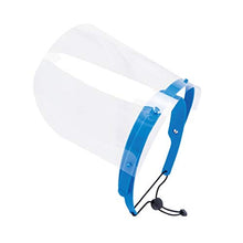 Exceart Visiera di Sicurezza Antiappannamento Paraspruzzi Protezione Facciale in Plastica Trasparente Visiera Protezione per Gli Occhi per Cucina da Ufficio All'aperto