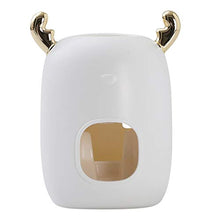 shunbang yuan Dentifricio Squeezer Parete dentifricio Plastic Hanging Tubo Squeezer per Bagno, Bianco