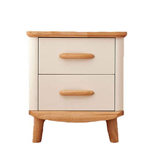 LICHUAN Tavolino comodino piccolo in legno massello comodino camera da letto stoccaggio soggiorno unità di stoccaggio comodino fine tavolo facile montaggio