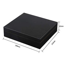 YUTRD ZCJUX con Pannello Frontale Digitale igrometro e umidificatore Cigar Humidor - di Alta qualità Cedar Cigar Idratante