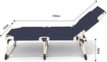 Semplice Letto Pieghevole Letto Infermieristico con Schienale Regolabile Bed Office Bed Lunch Camp Letto Siesta Letto Single Letto Singolo con 6 Gambe Bed Silver Grey