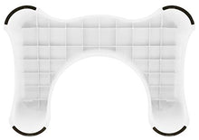 Healthy Toilet Pro Sgabello Servizi Igienici fisiologico per WC Bagno - Altezza 17 cm - Bianco