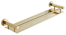 ZYNSGYYS Mensola Doccia Scaffale da Bagno Intero in Acciaio Inox 304 Scaffale da Bagno da Bagno da 19,6 Pollici (Oro) 1221