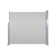 Tenda laterale da giardino, schermo da esterno, retrattile, con funzione di avvolgimento automatico, per giardino, cortile, patio, terrazza, 300 x 120 cm