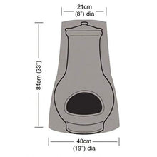 EDAHB®Chiminea Cover Patio Outdoor Impermeabile Resistente agli Agenti atmosferici Camino Fire Pit Fontana Protettiva Riscaldatore per Giardino Copertura UV Anno Intorno alla Protezione