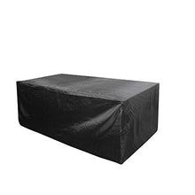HUACHENG Fodera per mobili Impermeabile Antipolvere da Giardino per Esterni Fodera per sedie in Tessuto Oxford Pioggia Neve per Divano Fodera Protettiva per Sedia da Tavolo-Grigio, 125X63X74CM
