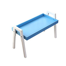 MLHJ NNIU- Fioriere in Legno massello in Legno massello (Colore : Blu)