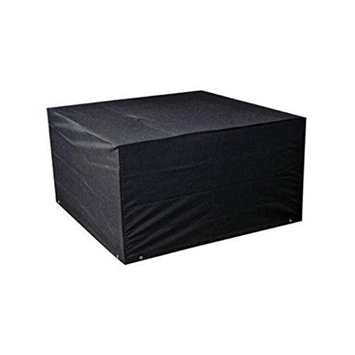 WOWOWO 210D Oxford Copertura Antipolvere per Tavolo Sedia in Rattan Mobili da Esterno Impermeabile Pioggia Giardino Patio Divano Supporto Protettivo