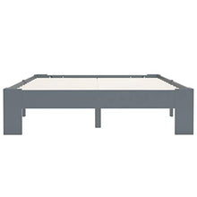 FAMIROSA Giroletto Grigio in Legno Massello di Pino 120x200 cm-3306