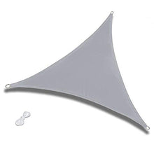 MTYQE Tenda da Sole Vela Impermeabile UV Block Outdoor Giardino Patio Party Protezione Solare Tettoia Triangolare Awing con Corda Libera