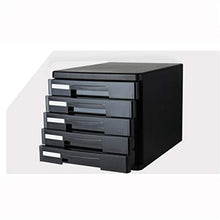 MAATCHH Armadi File 5 cassetti della scrivania Armadio Rack di visualizzazione e archiviazione Holder al File Desktop Documents Cabinet Organizzatore di Carta Attrezzature da Ufficio Desktop