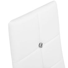TecTake Set di sedie per Sala da Pranzo 40x42x97cm | - Disponibile in Diversi Colori e quantità – (6X Bianco| No. 402543)