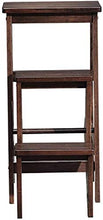 Mirui Sgabello Legno Folding Passo Sgabello Sgabello Scala Domestica scaletta Pieghevole di Legno di Gomma a Doppio Uso Multifunzionale Risparmiare Spazio, Peso 120kg Bearing