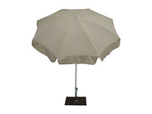 Maffei Art 12 Borgo, ombrellone Rotondo Diametro cm 200, Tessuto polyma, Made in Italy. Colore Ecru